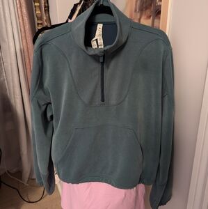 Lululemon Brushed Softstreme Ribbed Half Zip